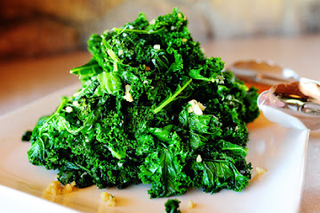 Panfried Kale