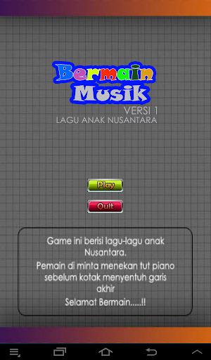 Game: Lagu Anak Nusantara 1