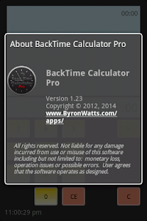 Free BackTime Calculator Pro™ APK for Android