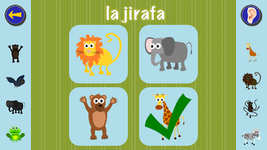 Androidアプリ Gus Learns Spanish for Kids のスクリーンショット