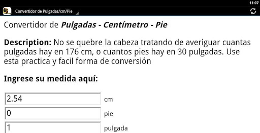 【免費工具App】Convertidor de Pulgadas/cm/Pie-APP點子