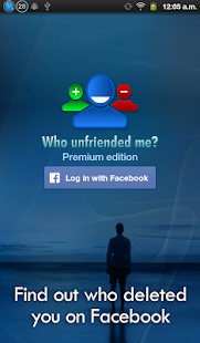   Who unfriended me?- screenshot thumbnail   