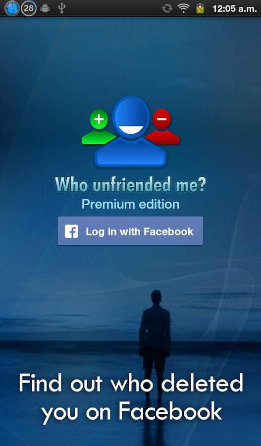    Who unfriended me?- screenshot  