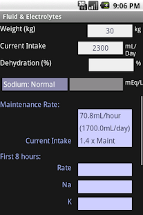 Fluid Electrolytes