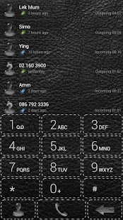 How to download Dialer Leather Black theme patch 1.0 apk for android