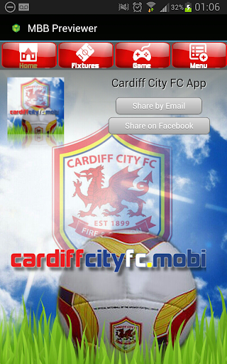 Cardiff City FC Mobi
