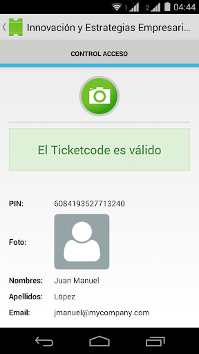 Ticketcode