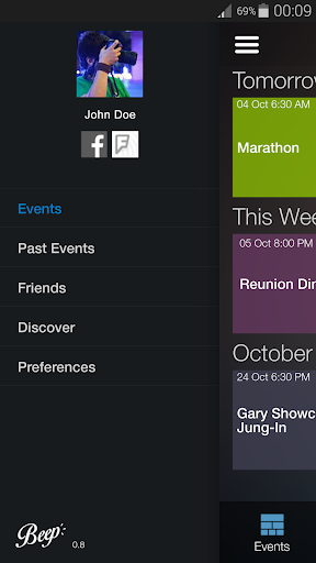 【免費社交App】Beep: Personal Event Organizer-APP點子