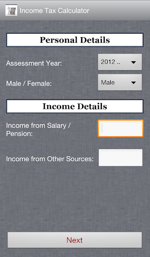 Income Tax Calculator