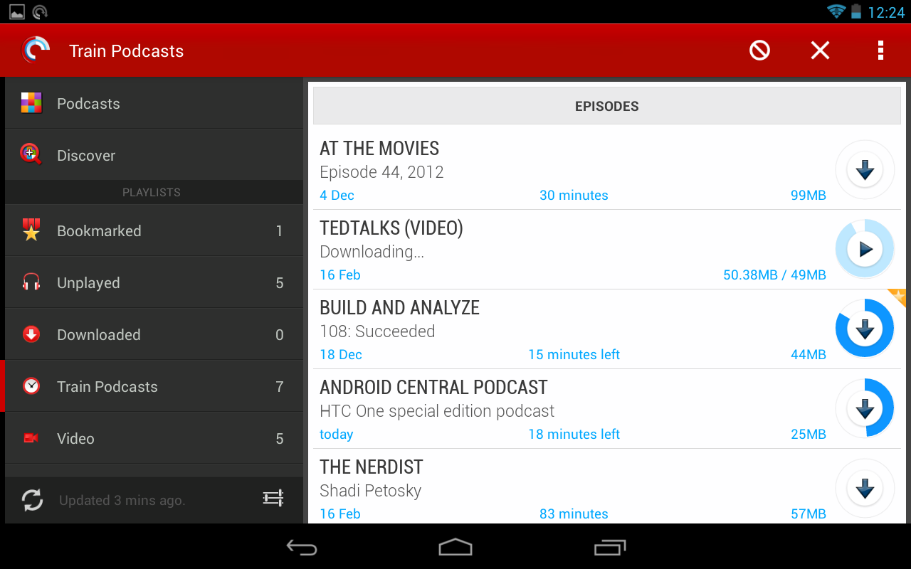 Pocket Casts screenshot