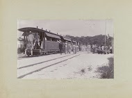 Trein bij stationnetje