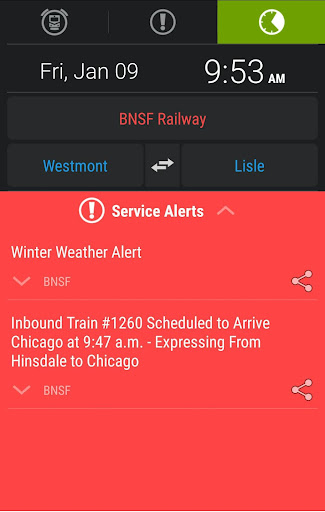 TrainAlert Metra
