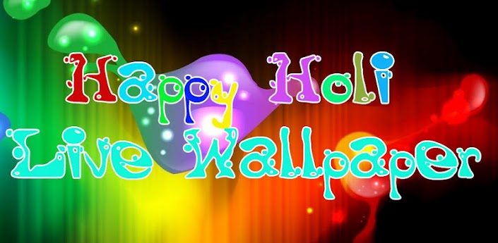 Holi Live Wallpaper HD