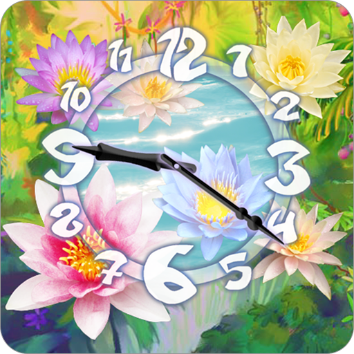 Sacred Flower Clock Widget LOGO-APP點子