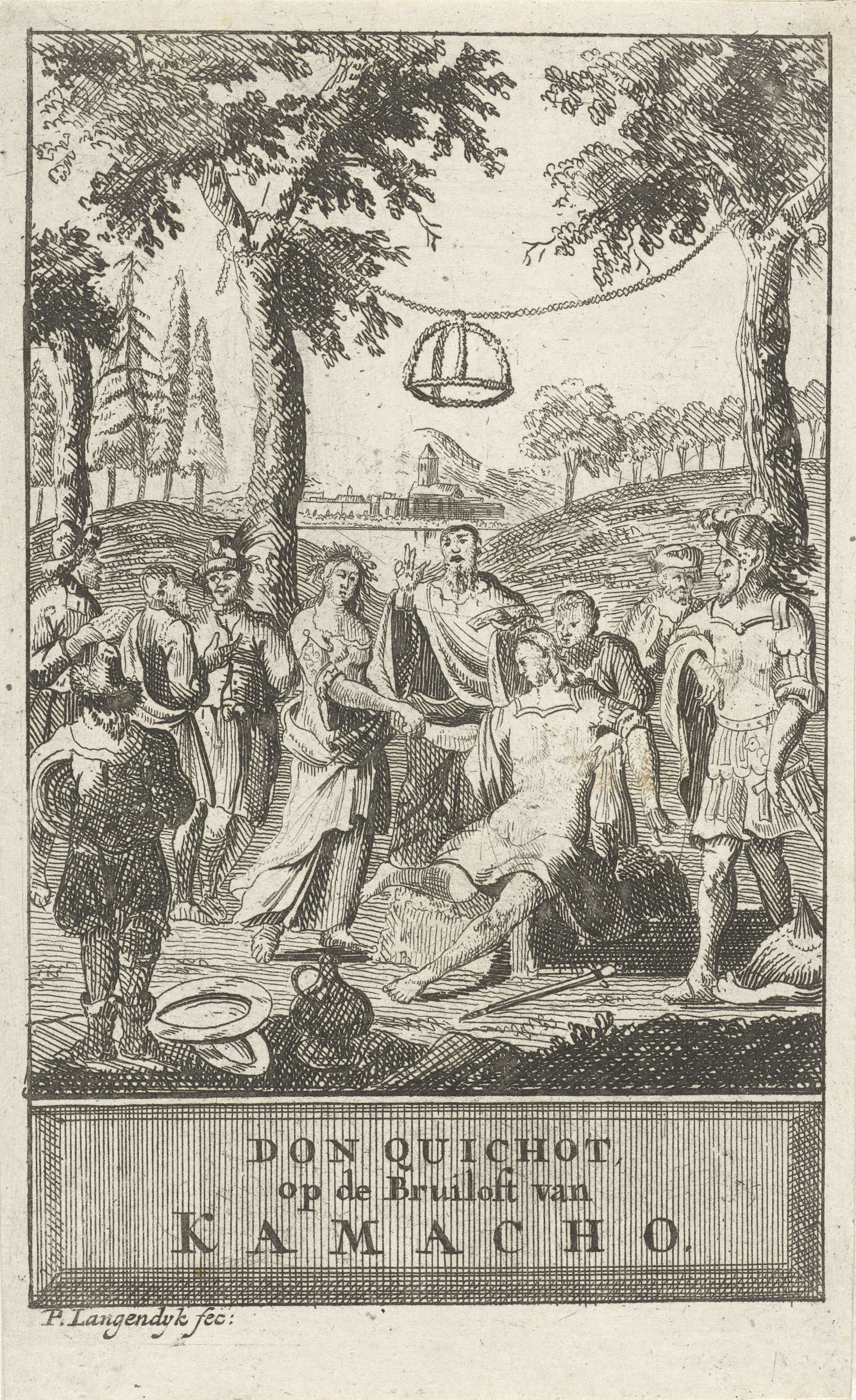 Don Quichot op de bruiloft van Kamacho