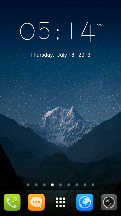 GO Launcher EX UI3.0 theme - screenshot