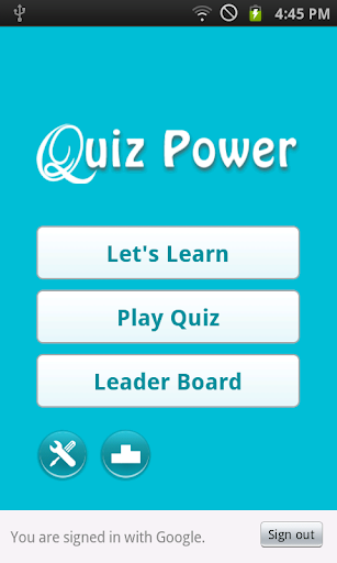 Quiz Power Demo