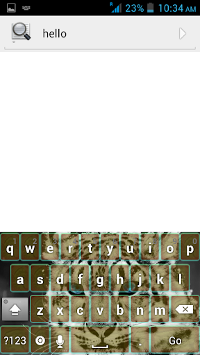 Leopard Theme Keyboard
