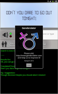 Genderslator Screenshots 2