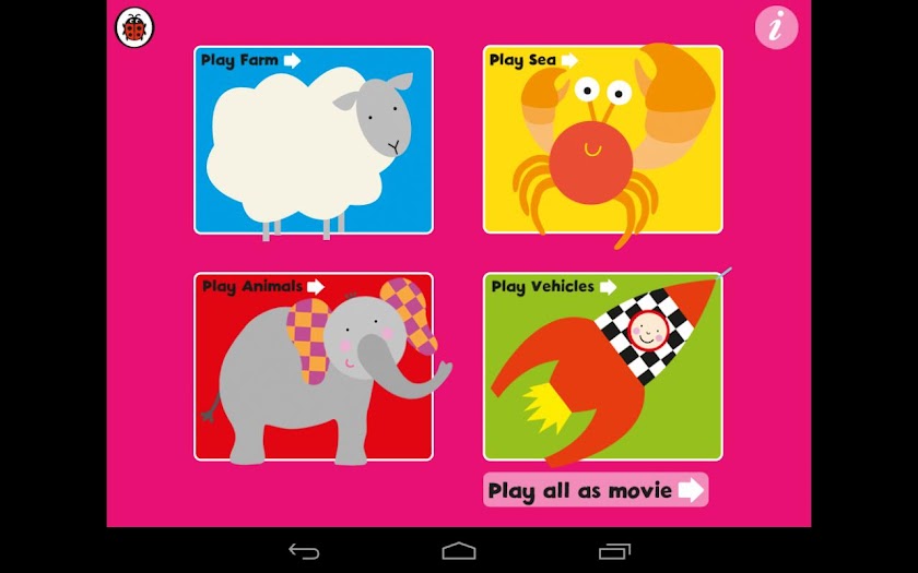 Ladybird Peekaboo Screen 1