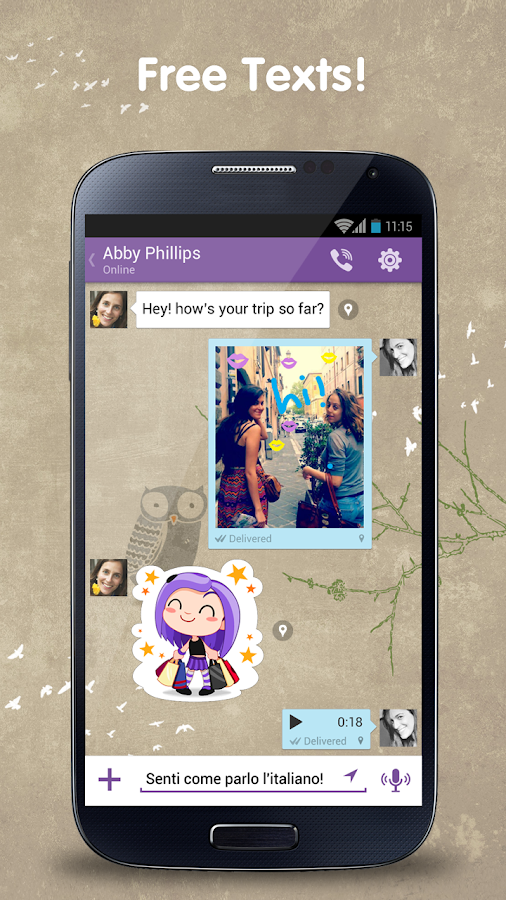 Viber - screenshot