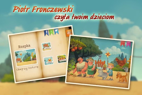 Android application "Rzepka" - Julian Tuwim screenshort