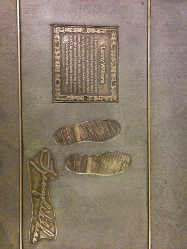 Lenny Wilkens Foot Walk