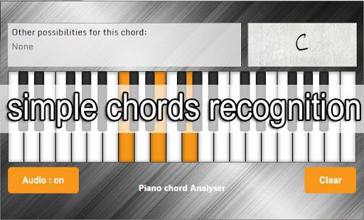 Piano Chord Analyser