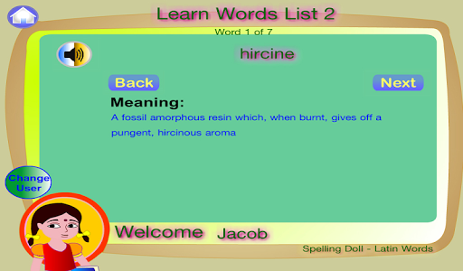 【免費教育App】Spelling Doll Spanish English-APP點子