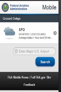 FAA Mobile FAA Delays Screenshots 2