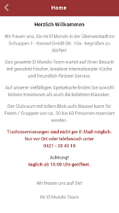 El Mundo Bremen Screenshots 1