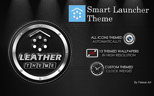 【免費個人化App】Smart Launcher Theme Leather-APP點子