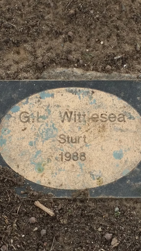 Magary Grove G. L. Wittle Sea Tribute Plaque