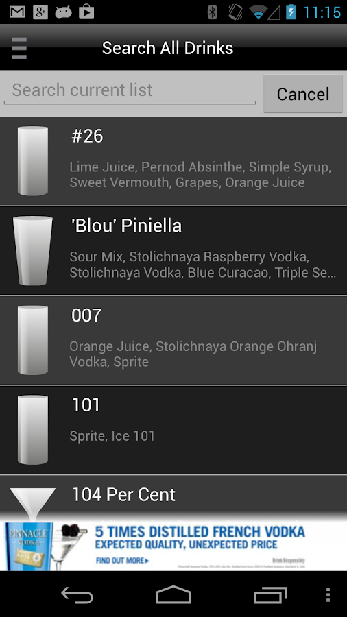 Mixology™ Drink Recipes Android Apps on Google Play