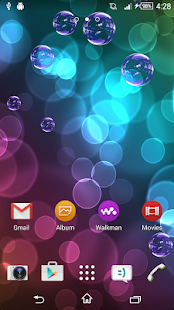 Download Colorful Bubble Live Wallpaper APK