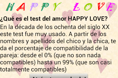 Test del amor HAPPY LOVE poster 6