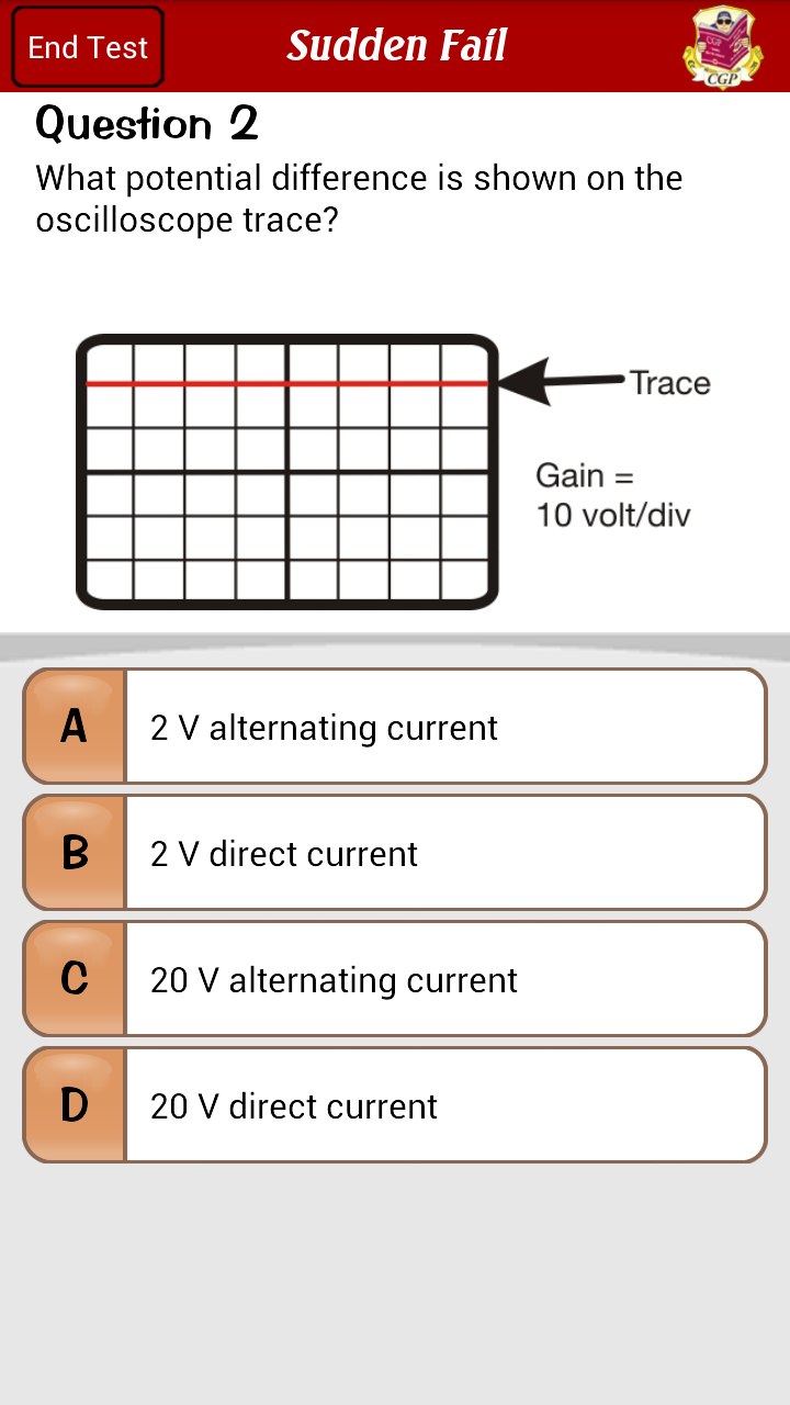 Test &amp; Learn— GCSE Add Science Screen 3