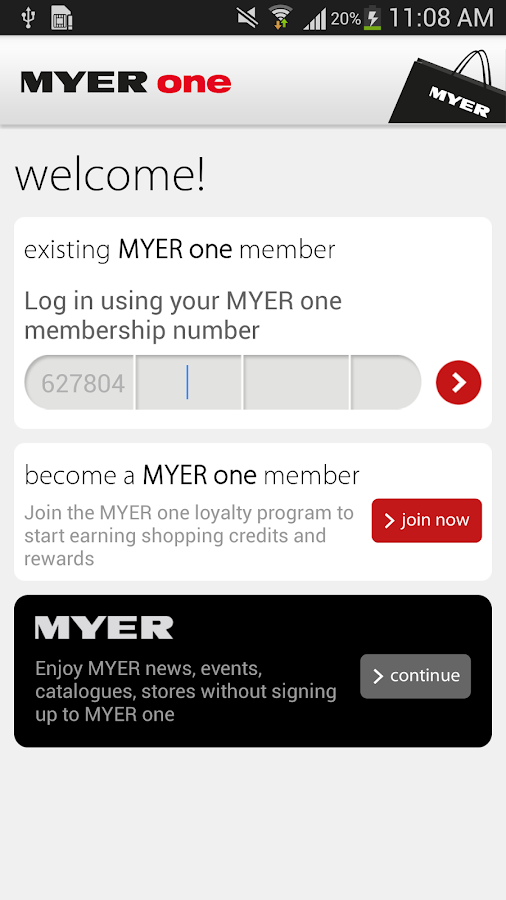 MYER one Android Apps on Google Play