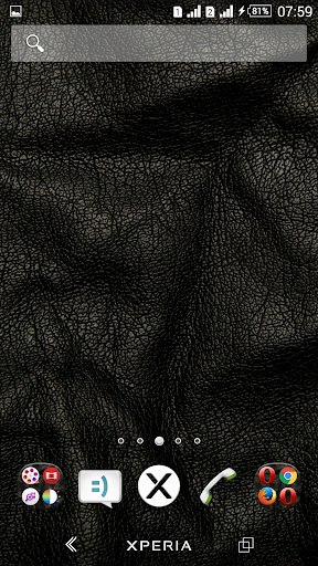 Leather KitKat Xperien Theme