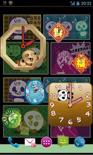 Panda Analog Clocks Full Ver. Screen 3