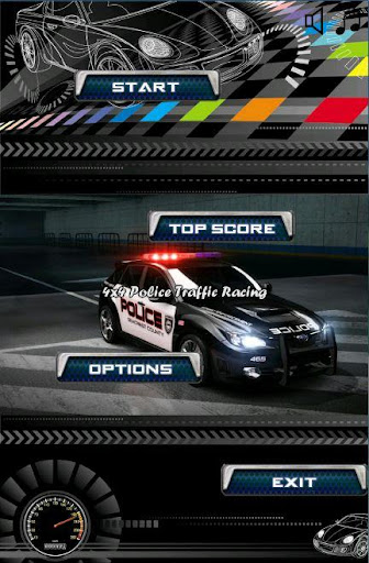 4x4 police traffic racing