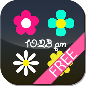 [Free]Flower Flow! CustomClock.apk 1.28