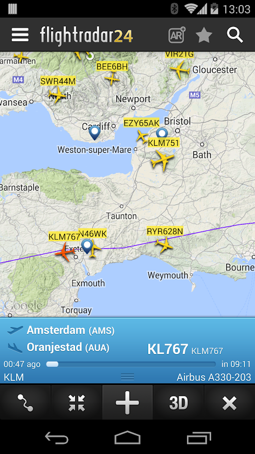Flightradar24 Pro - screenshot