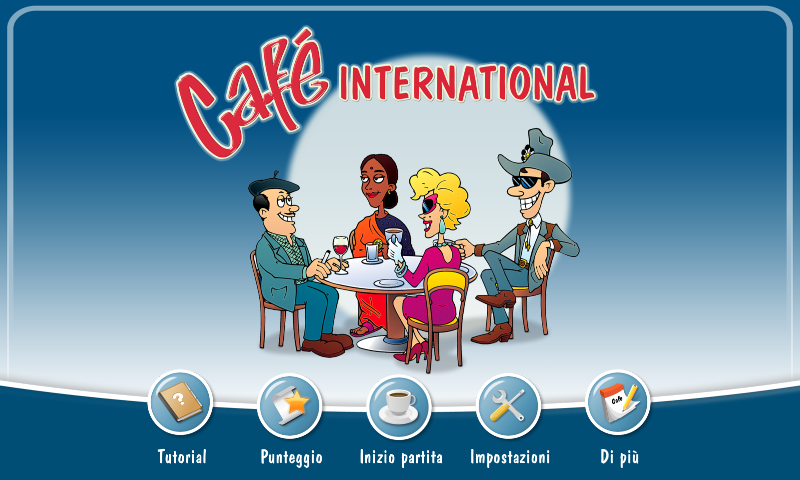 Android application Café International screenshort