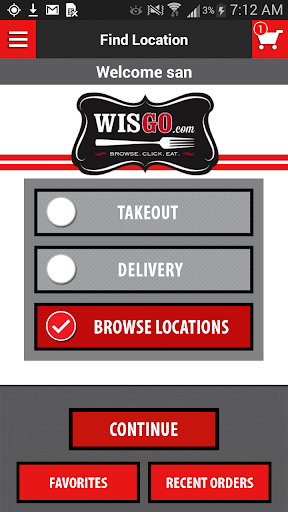 WisGo Food Delivery Takeout