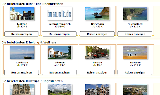 Busreisen Screenshots 3