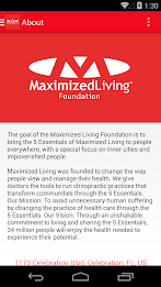 Maximized Living Foundation poster 5