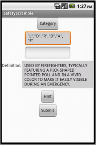 Safety Scramble