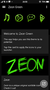 How to get Zeon Green (Icon Pack) 2.2 apk for bluestacks