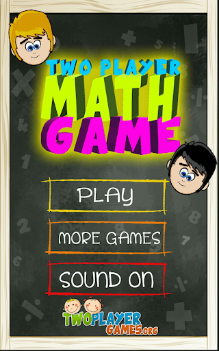 2 Player Math Game